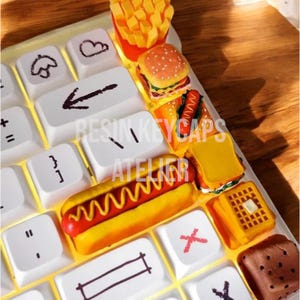 Artisan Keycaps – Handmade Resin Keycaps for Mechanical Keyboards | Unique 3D Gaming Keycaps | Cherry MX Compatible