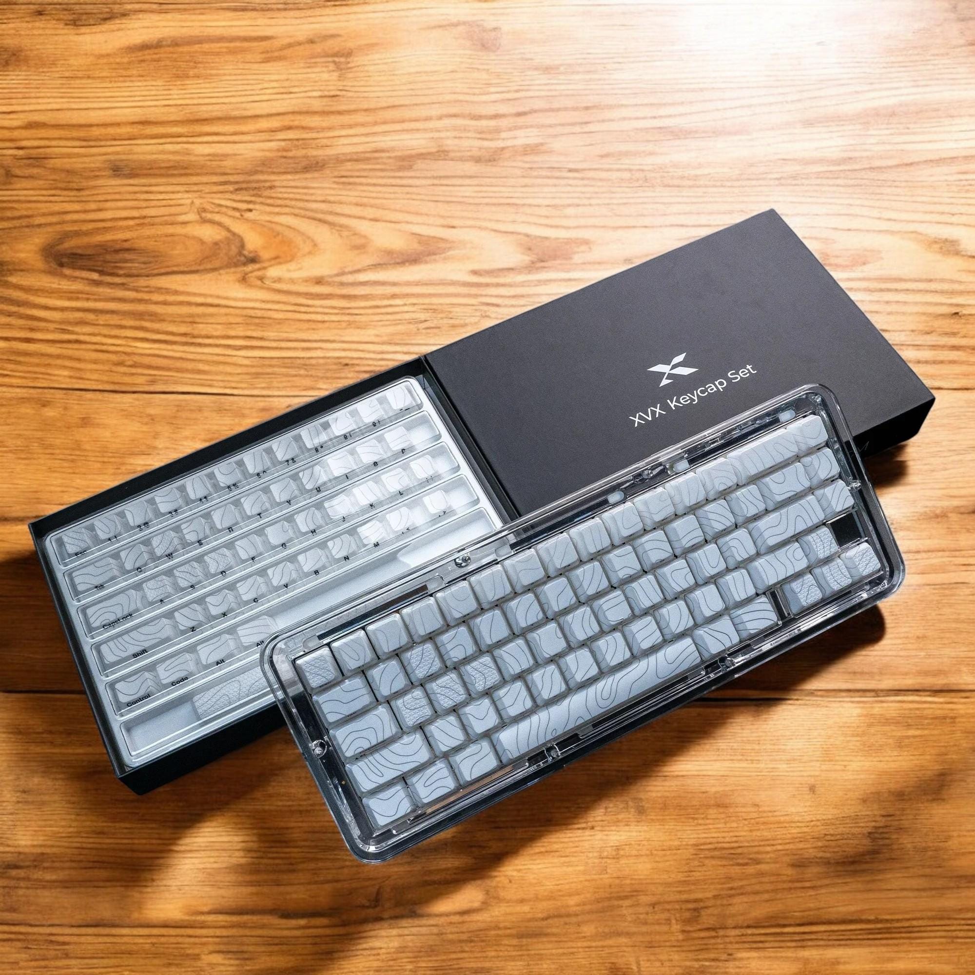 Topographic Keycaps Set – PBT, Cherry Profile, Gaming & Mechanical ...