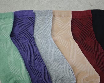 Calcetines de verano coloridos para mujer: malla transpirable