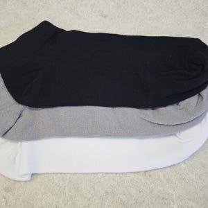 Men&#39;s Organic Cotton Ankle Socks: King Sport, Sizes 40-45