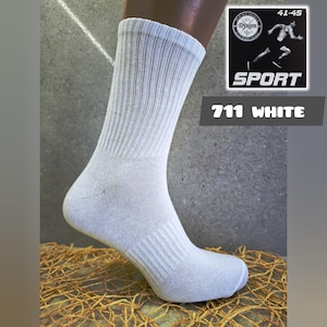 Comfortable Socks for Men, Long Eco-Friendly Socks, Present Set 3, 6 or 12 pairs, US sizes 8-12 | UK sizes 7-11 | European sizes 41-45