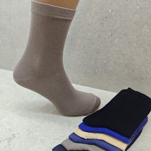 Casual and Soft Socks Set of 12, Organic Cotton Socks - Self Care Gift for Women, US sizes 5.5-9.5 | UK sizes 3.5-7.5 | European sizes 36-40