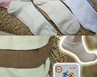 Calcetines deportivos de fibra de bambú, de malla de corte bajo, 12 pares