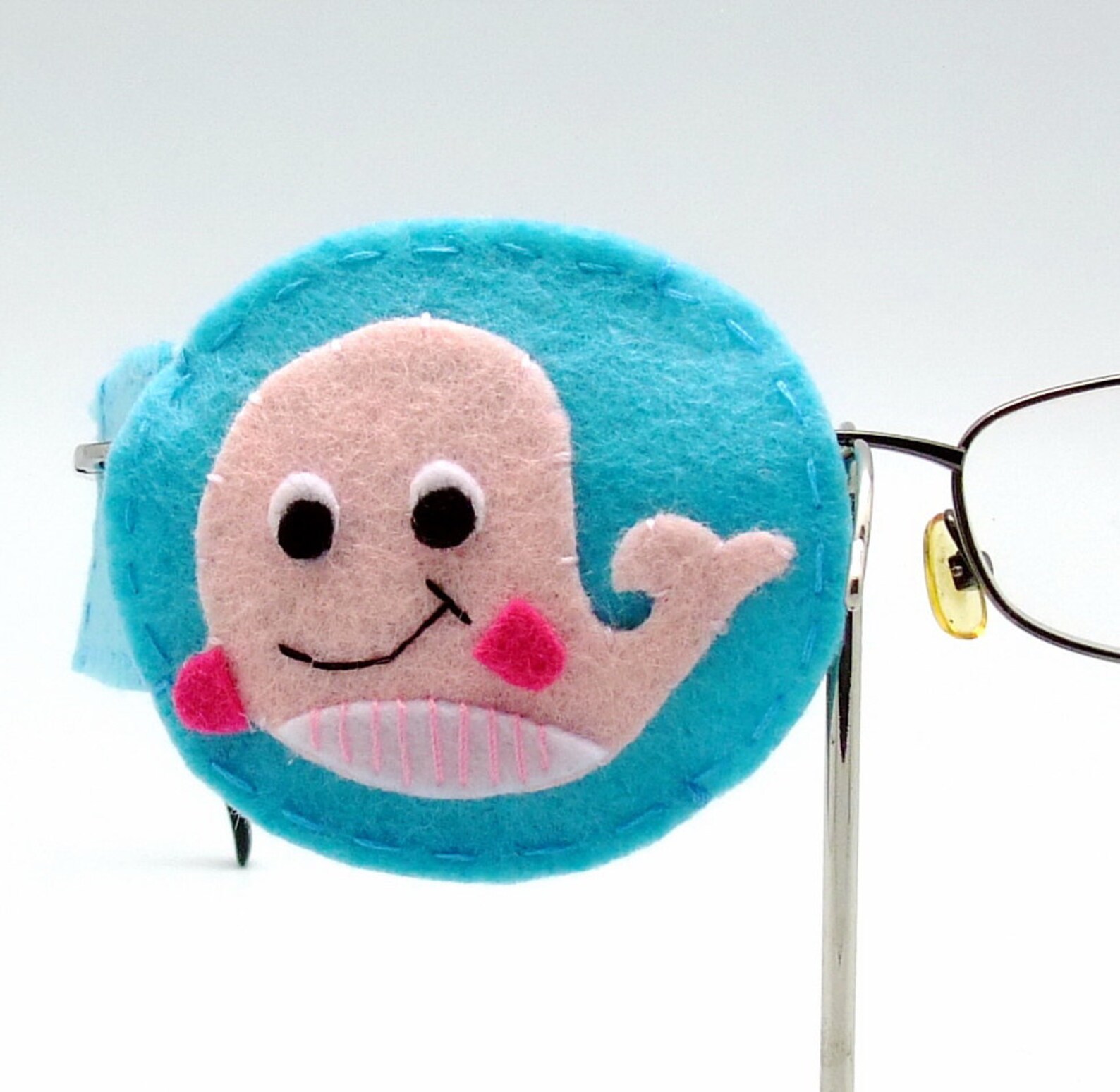 Handmade fun lazy eye patch felt eye patch fabric eye patch Etsy