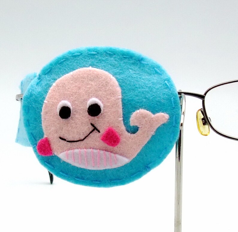 Handmade fun lazy eye patch felt eye patch fabric eye patch Etsy