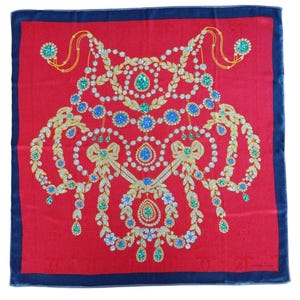 Authentic Cartier Jewelry Scarf
