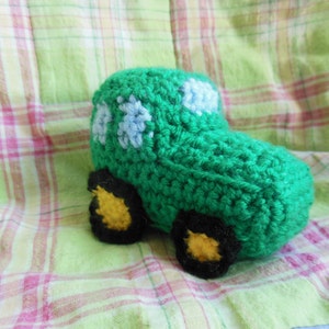 Mini Tractor Crochet PATTERN image 1