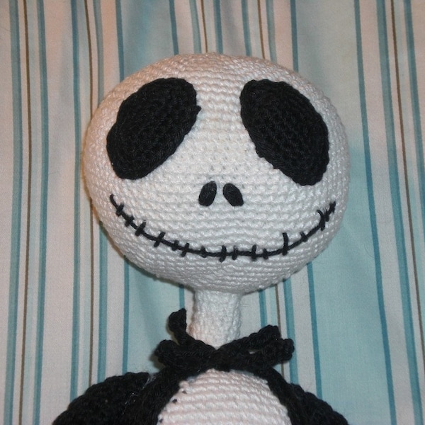 Jack Skellington Crochet Afghan Pattern Etsy
