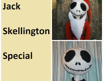 Jack Skellington Crochet PATTERN Special