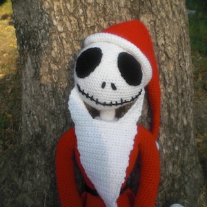 Santa Jack Skellington Crochet PATTERN