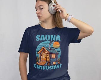 Sauna-Begeisterte - T-Shirt | Sauna Bekleidung