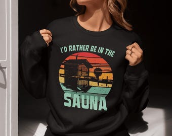 Finland Sauna Sweatshirt | Gemütlicher finnischer Sauna-Kabinenpullover | Nordic Pride Winter Shirt