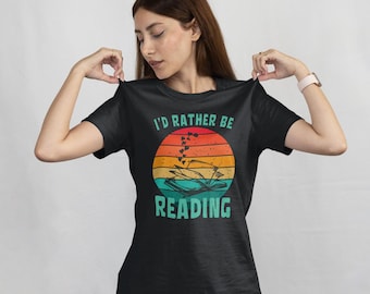 I'd Rather Be Reading T-Shirt - Finland Tee