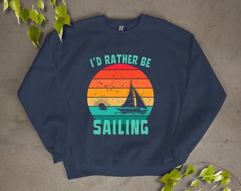 Sailing Sweatshirt: Finland Inspired, Cozy Boating Gift