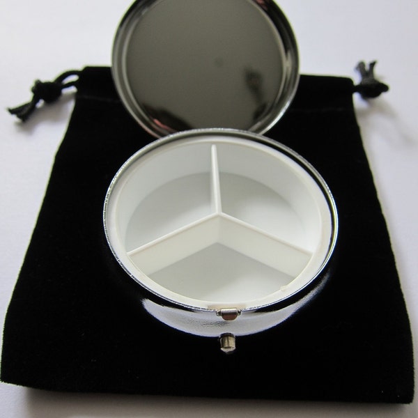 Decorative Pill Box Etsy