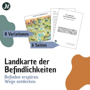 Kaart van Gevoeligheden Coaching Tool - Sjabloon, Werkblad, PDF, Methode Box, Hulpmiddelen voor Coaches