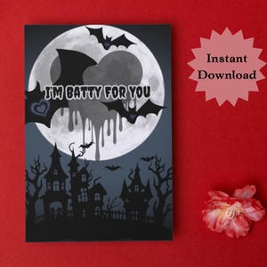 Spooky Valentine I&#39;m Batty For You