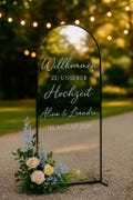 Personalized lettering | Reception board | Welcome sign | DIY | Vinyl stickers for weddings | Names & dates | Decoration | Stickers | product logo
