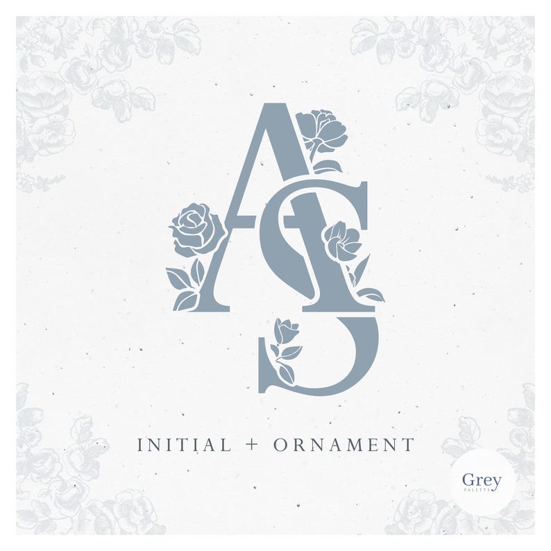 Custom Wedding Logo Design: Initial Monogram (digital Files Only) - Etsy