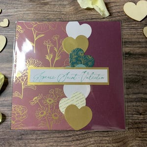 Carte Saint-Valentin