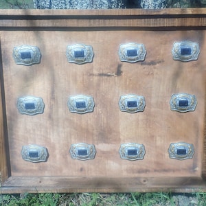 Working Custom Vintage Wood Framed Box Power Strip Power Bank Home Decor ~ Charge up to 12 Devices ~ Emergency Charging Station