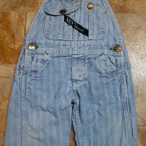 Striped Key Overalls - Etsy