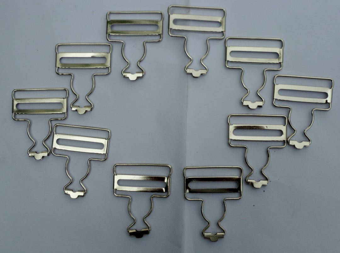 10 Overall Buckles, Clips for Bib Overall Repairs, Fast Domestic