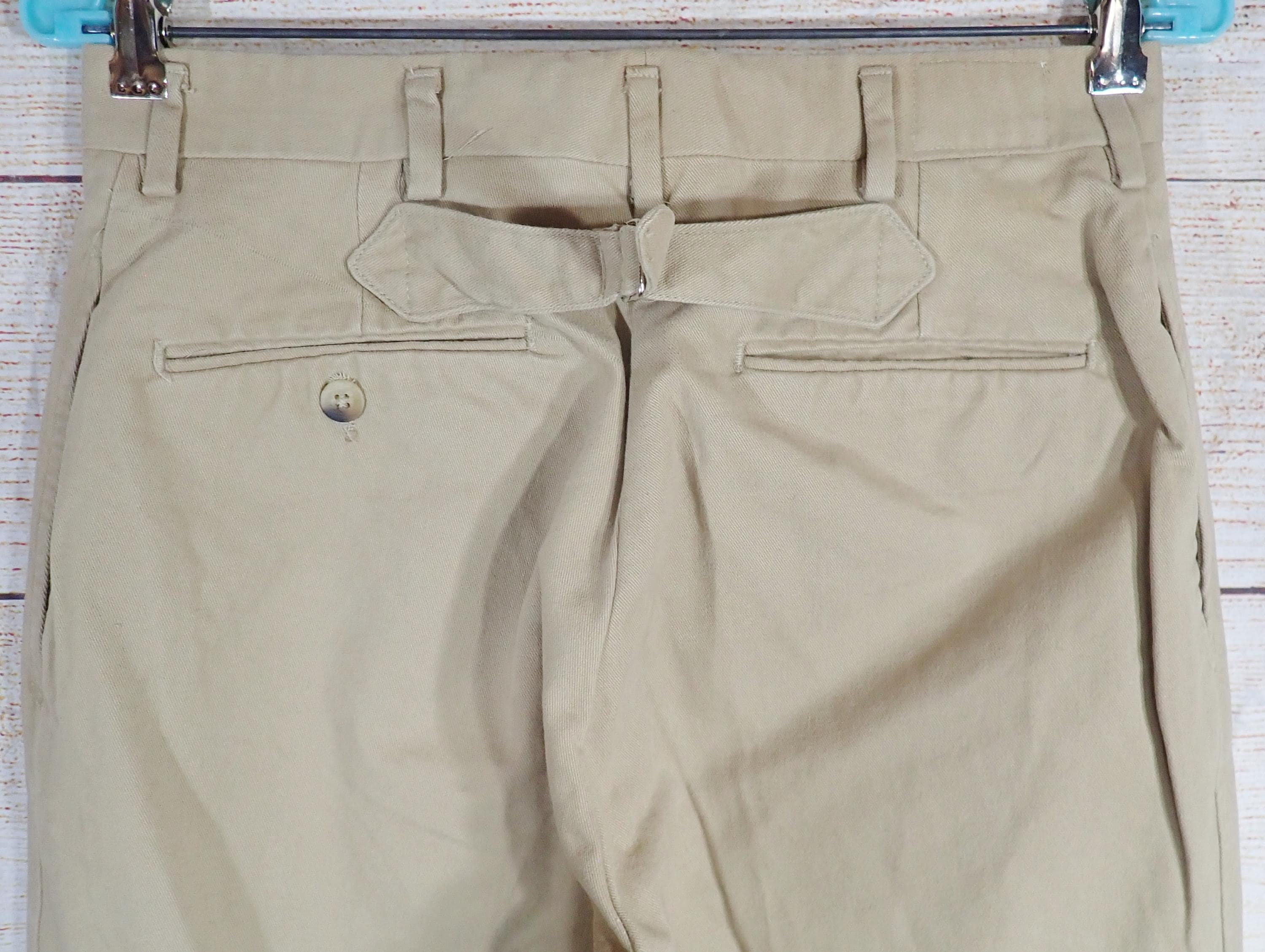 Vintage Military Pants 28x30 Trousers Combat Desert