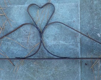 Vintage Metal for Garden Gate Entryway Fence Topper Yard Decoration  28&quot; Tall