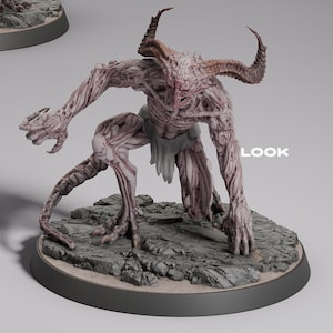 Grimdark demon horrorminiaturen – Coven of the Maw – set van 5 poses – 40 mm basis – tafelblad hars