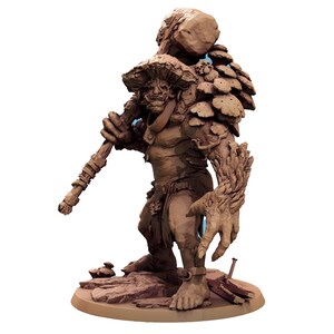 Gaming Miniature Mycogar Fungal Ogre wargaming figure RPG 60mm base D&D