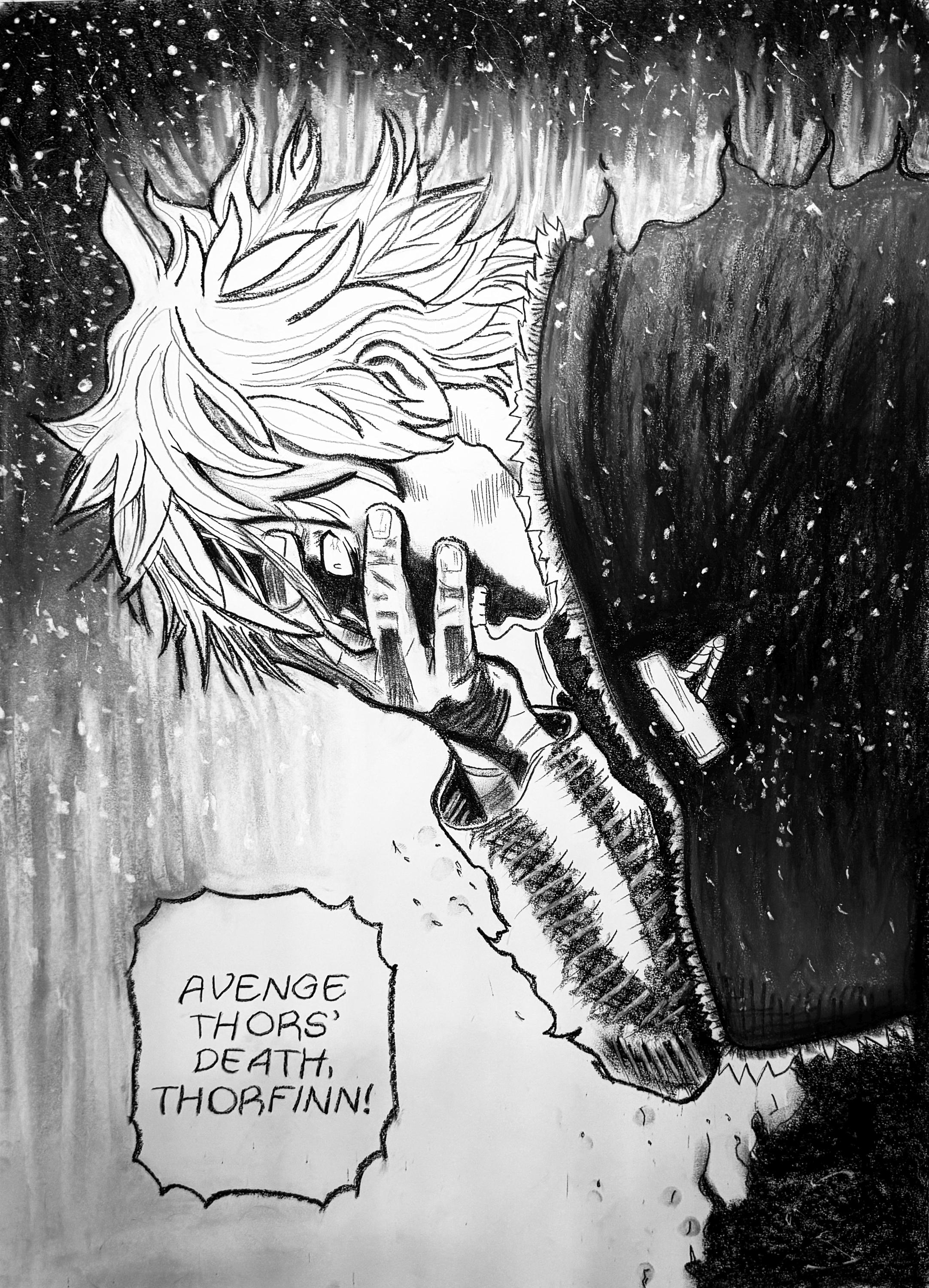 Vinland Saga Art Print: Thorfinn Portrait - Etsy