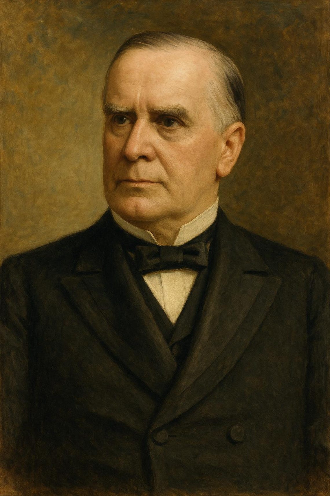 William Mckinley Portrait: Vintage Presidential Art Print (digital ...