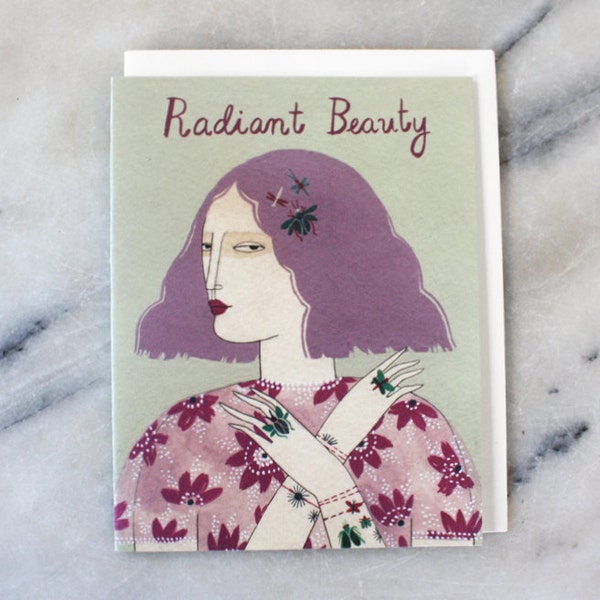 radiant beauty card