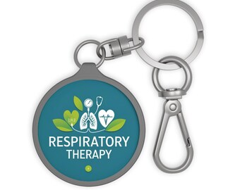 Llavero de terapeuta respiratorio: Regalo para profesionales de la salud