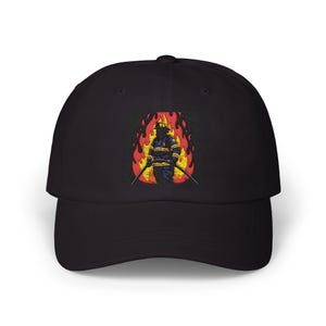 Firefighter Classic Dad Cap, First Responder Baseball Hat, Fireman Gift, Embroidered Fire Dept Cap, Firefighter Apparel, Firefighter Dad Hat