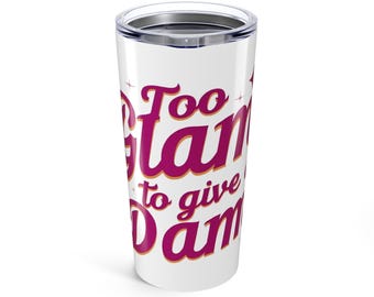 Vaso Glam de acero inoxidable: un divertido regalo de viaje