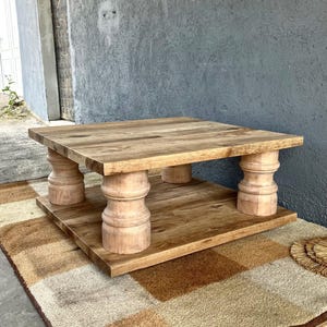 Rustic Barnwood Stool: Handcrafted Reclaimed Wood Accent Piece