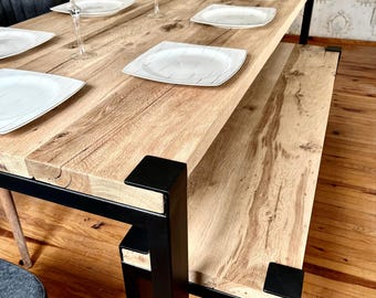 Rustic dining table,Log dining table, live edge dining table, solid wood dining table,kitchen table, dine tanle,rustic table,farmhouse table