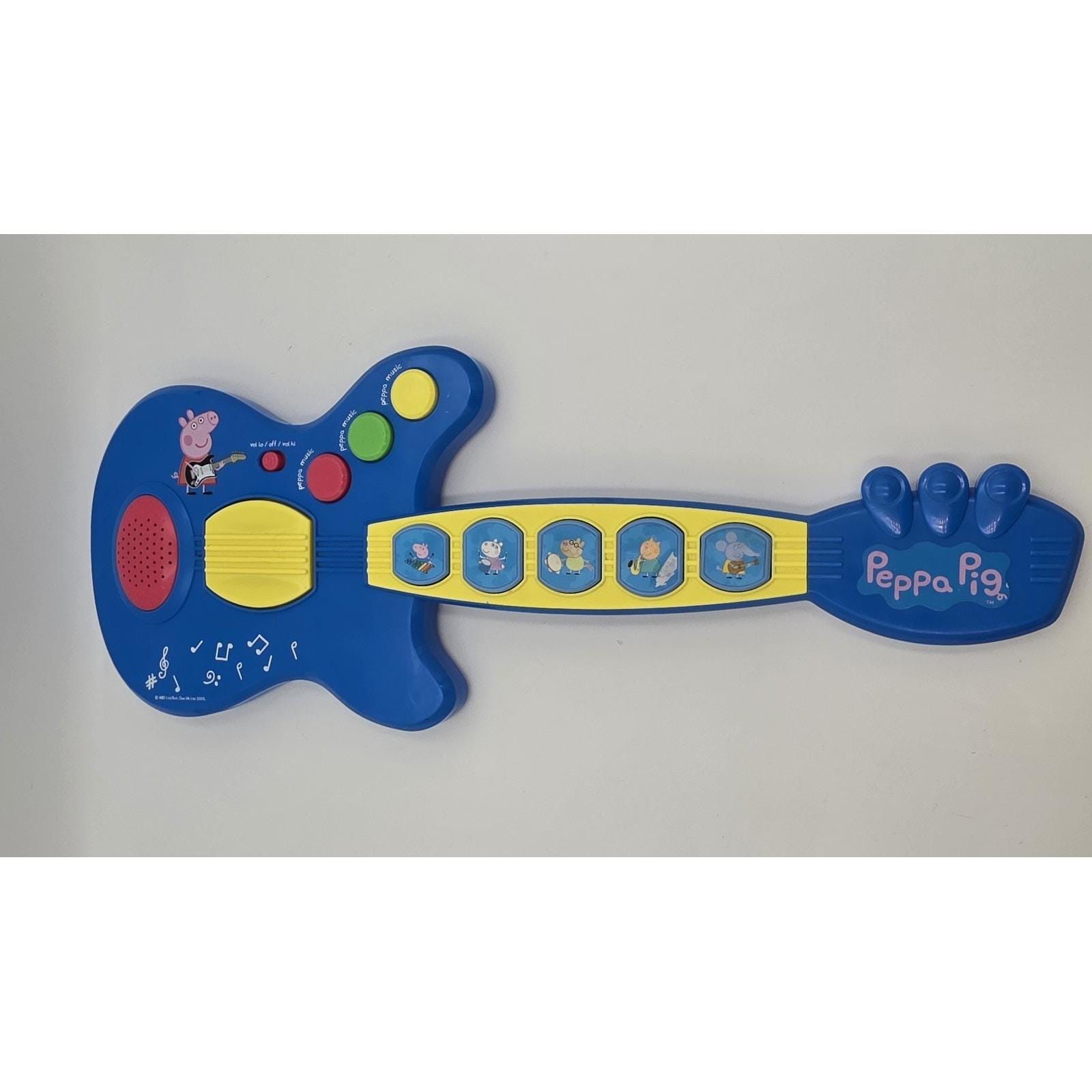 2003 Peppa Pig Guitar Kids Musical Fun Stuff Educational Songs
