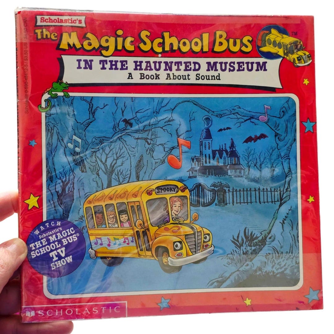 The Magic School Bus in the Haunted Museum A Book About Sound 1995 ...
