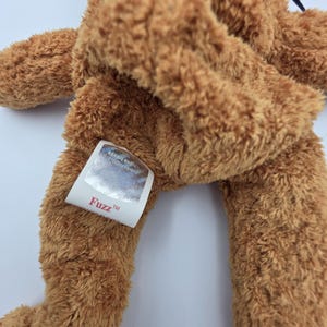 Ty Original 1999 Retired Fuzz Bear. As Seen On Baby Einstein : Tags Errors image 5
