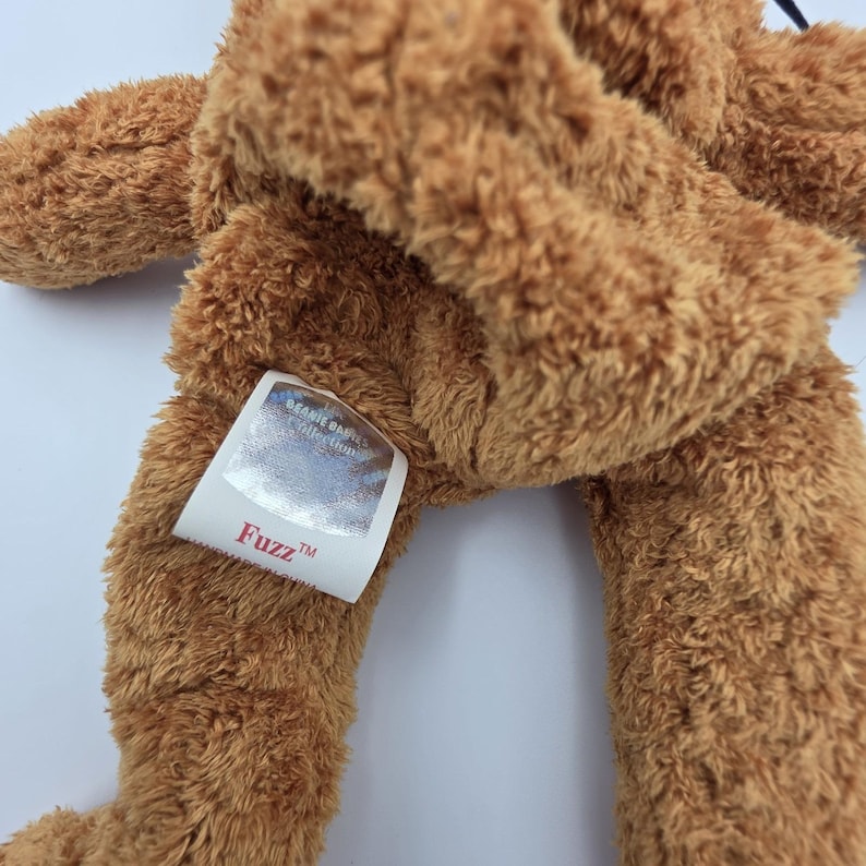 Ty Original 1999 Retired Fuzz Bear. As Seen On Baby Einstein : Tags Errors image 5