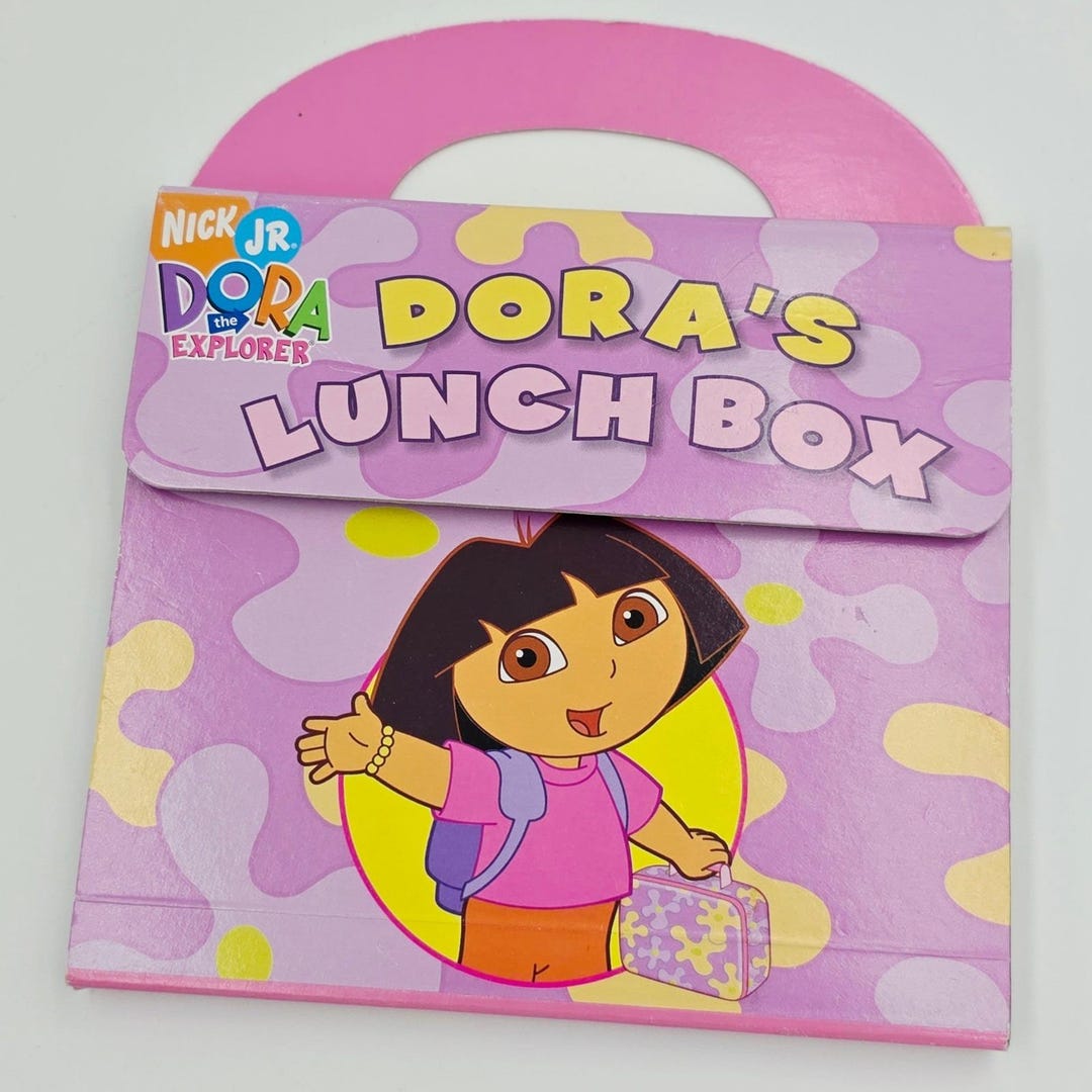 Dora Box Design Nick Jr Dora the Explorer Dora's Lunch Box Board Book Press-out Pieces ...