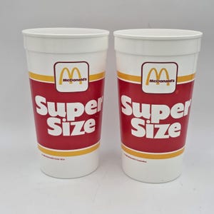 NOS 1988 Olympics 80s Mcdonald's Soda Drink Cup Old