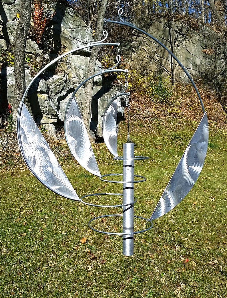 Garden Art Outdoor Garden Sculpture Hanging Mobiles Adult Etsy
