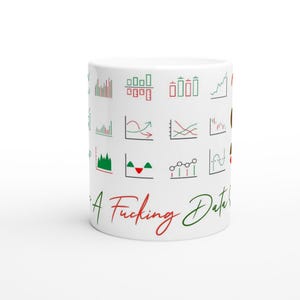 Grappige mok datanerd | Sarcastisch cadeau voor statistici | 11 oz keramiek