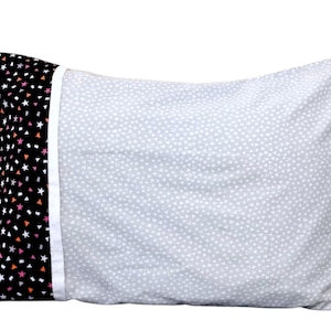 Handmade Cotton Standard Pillowcase: Decorative Cuff Bed Pillow Cover