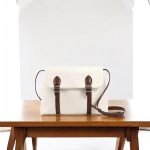 Vintage PU Leder Umhängetasche, Tote Geldbörse mit großer Kapazität für Frauen, Trendy Crossbody Handtasche für College, Arbeit, Reisen, Geschenk