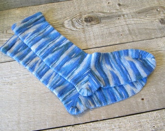 Superwash Wool Diabetic Socks W 8-9 W 8-9 shoe size Ready to Ship Today!!
